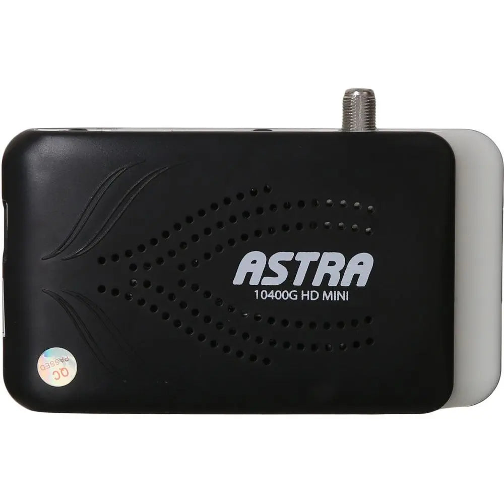 Astra, 10400 G2, HD Mini Receiver, Black.