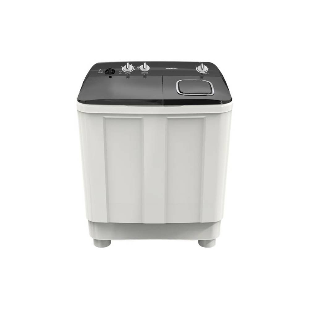 Tornado Washing Machine Half Auto 12 Kg White x Black TMH-HS12CP(WK).