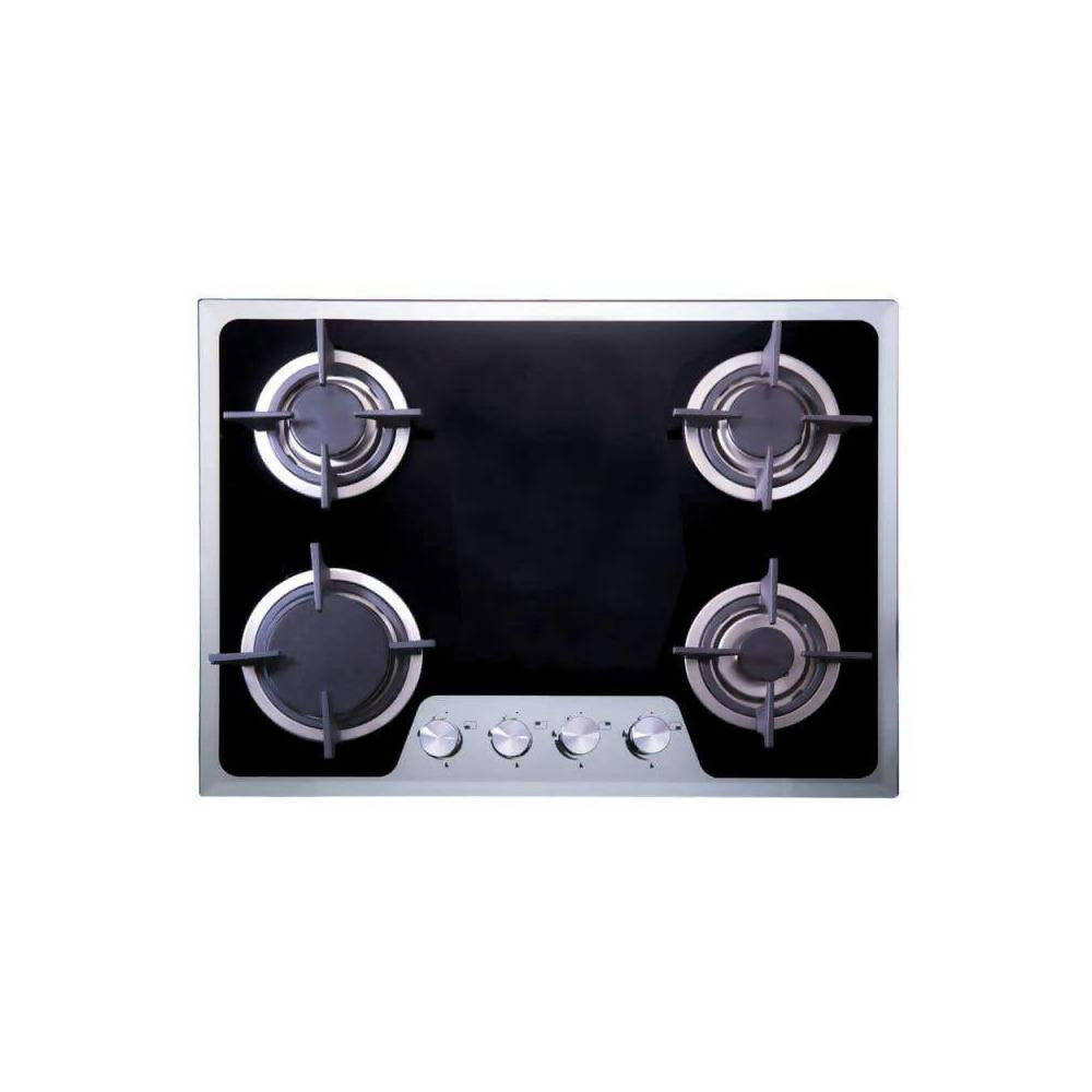 مسطح غاز بلت ان من يونيون إير، 4 شعلات، أسود، BH5060G-8-IS