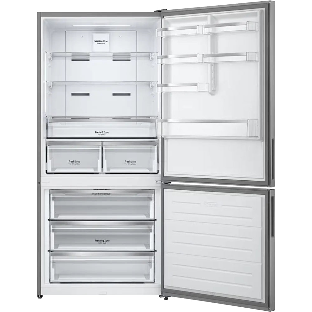 LG, GTF569PSAM, Refrigerator, 588 Liters, Silver.