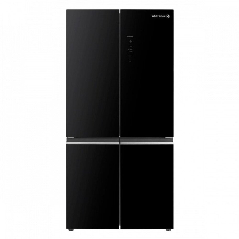 White Whale, WR-G8399AB INV, Freestanding Digital Refrigerator, No Frost,4 Doors, 450 Liter, Black.