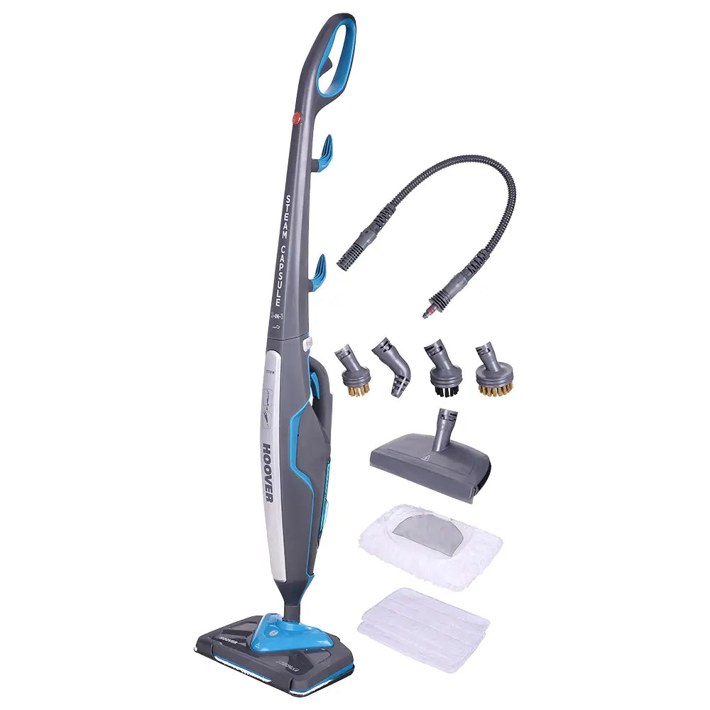 Hoover, CA2IN1D020, Steam Mop, 1700 Watt, Blue x Black.