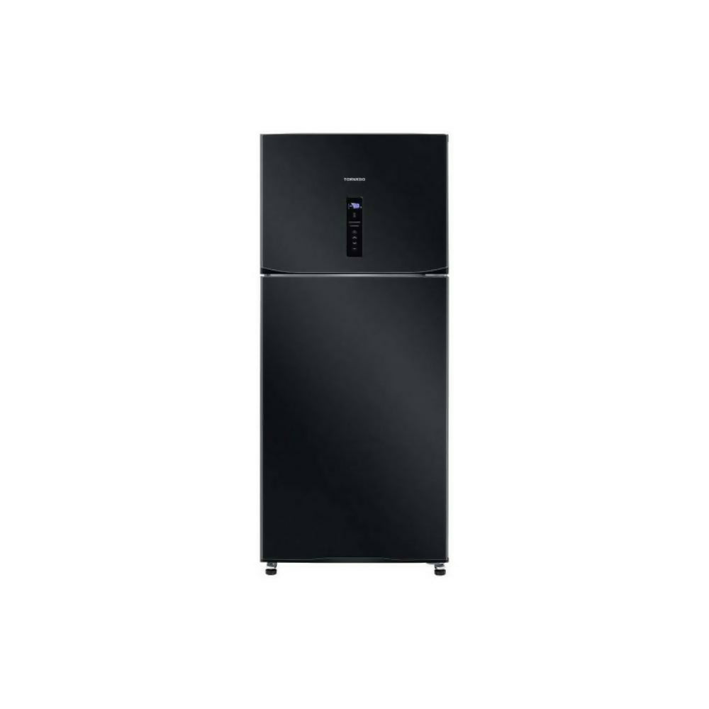 Tornado Refrigerator Digital No Frost 396 Liter Black RF-480AT-BK