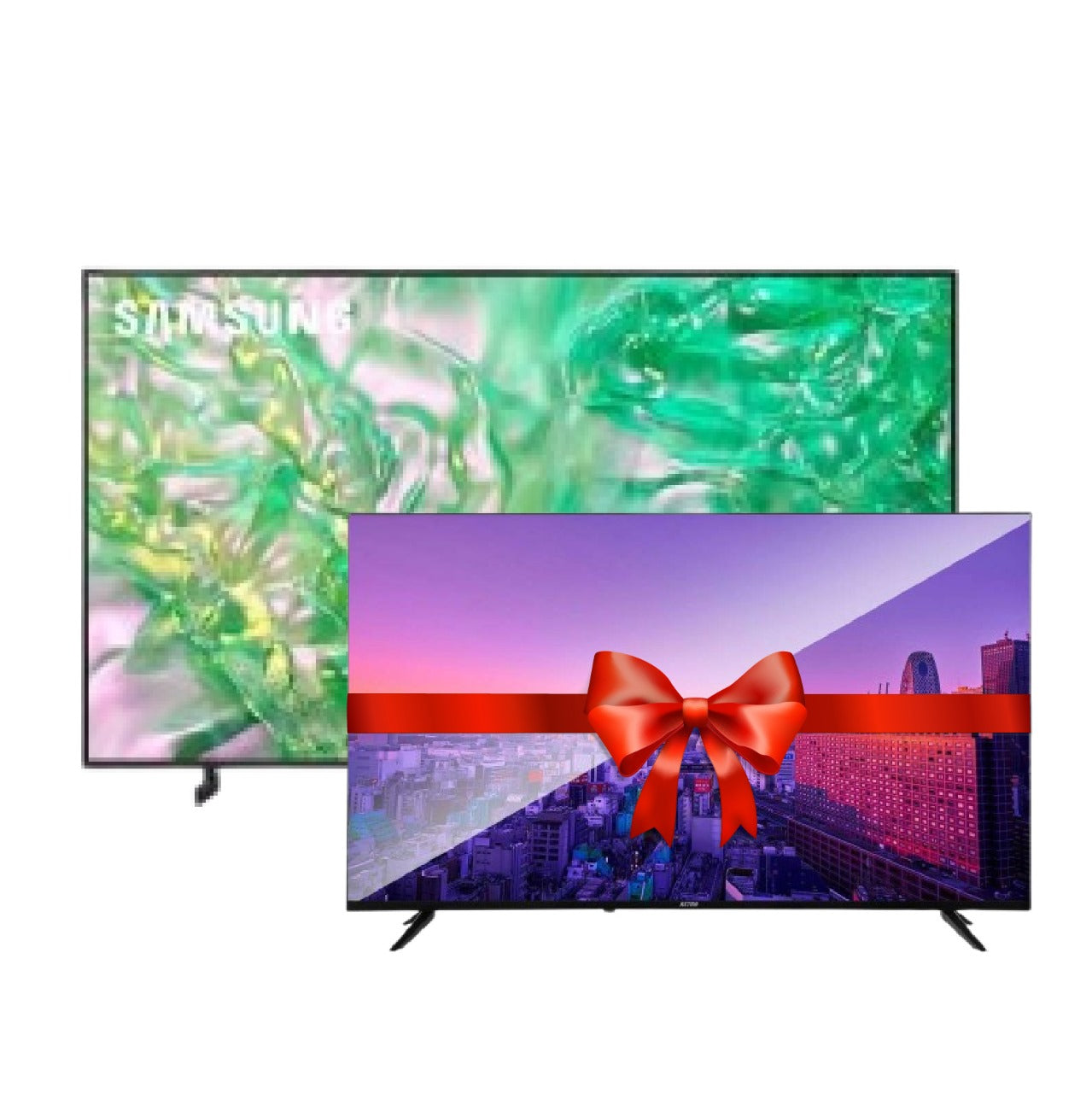 Samsung, UA55DU8000UXEG, TV, 55 inch, Black + Astra, 3265, TV, 32 inch, Black.