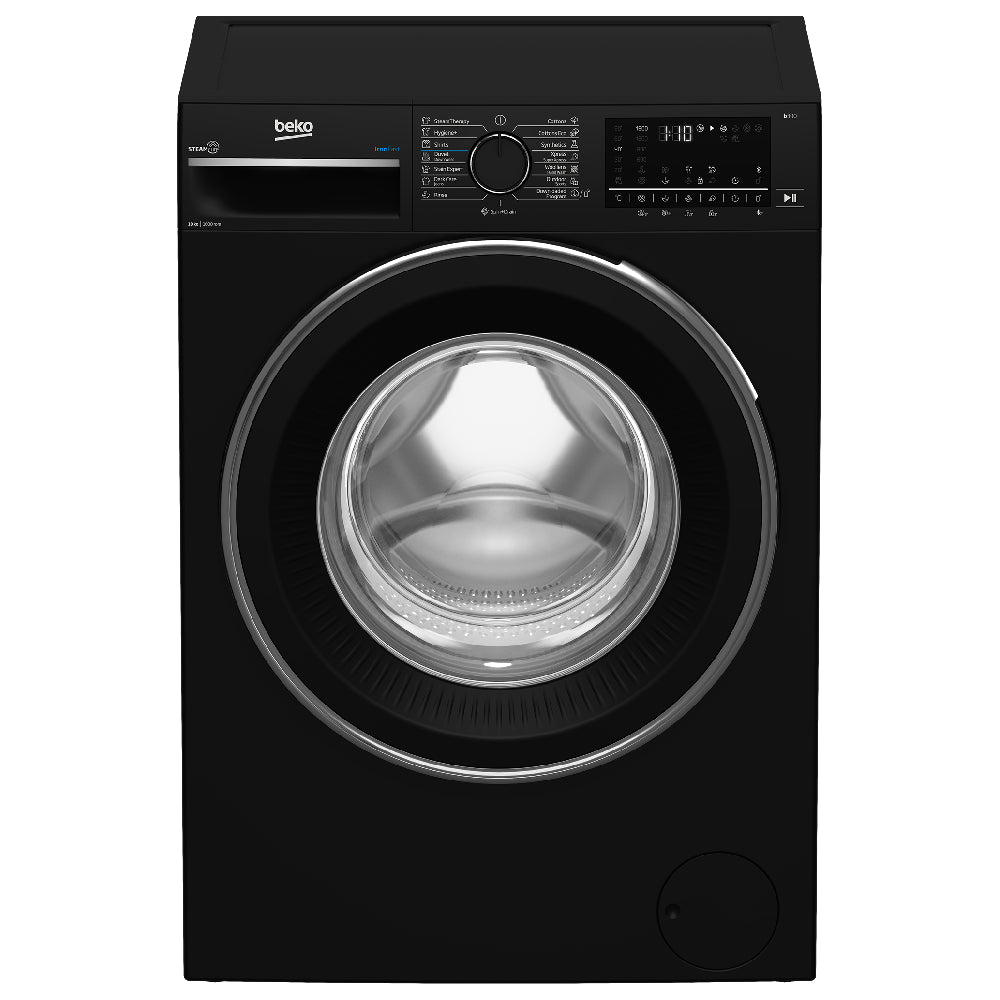 Beko, B3WFU501040BCI, Washing Machine, 10 KG, Black.