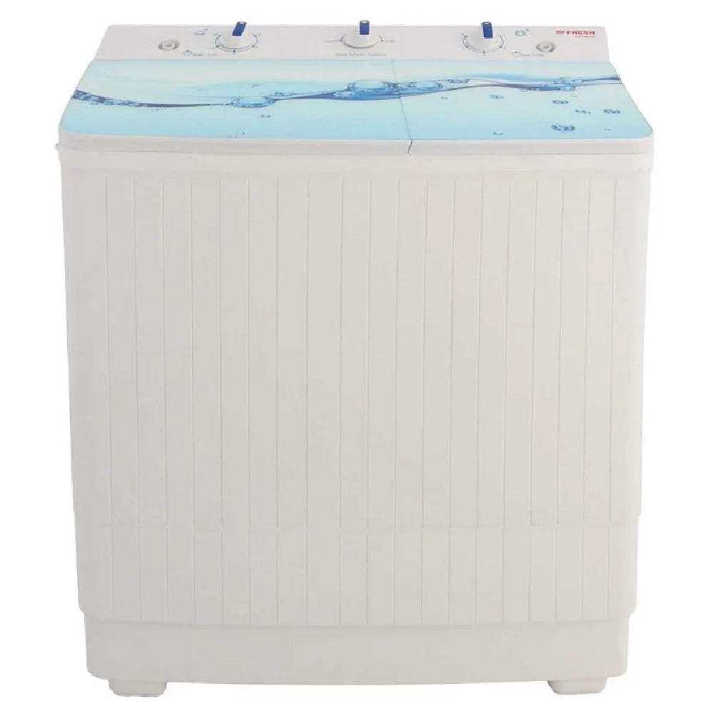 Fresh, Diamond, Washing Machine, 8 Kg, White.