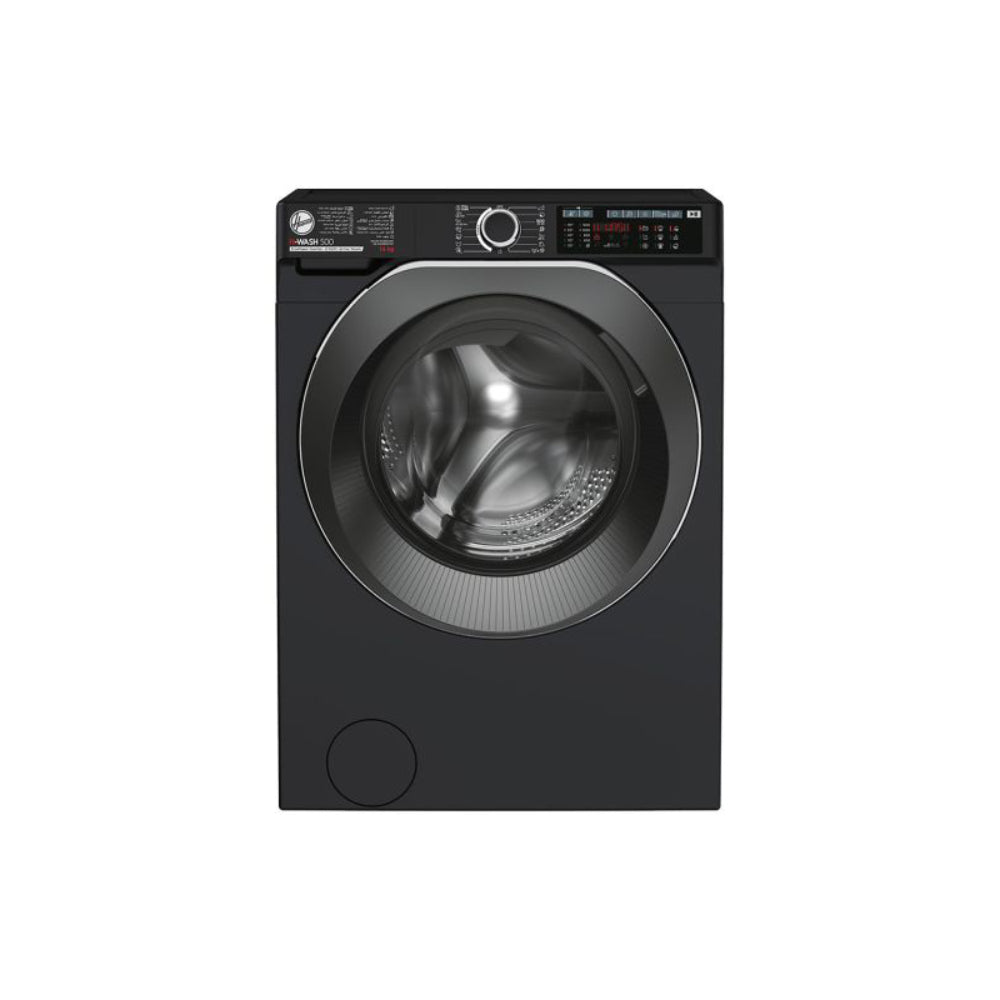 Hoover, HW414AMBCB-EGY, Washing Machine, 14 Kg, Black.