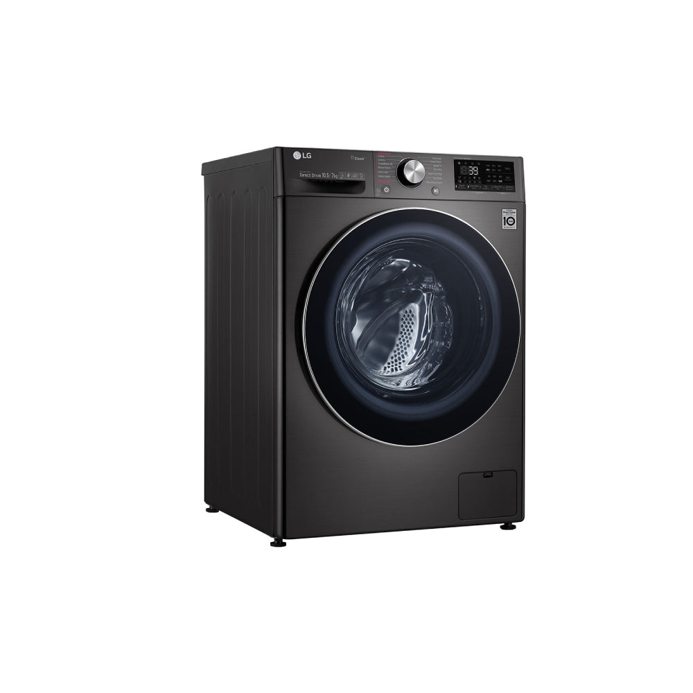 LG, F4V9RCP2E, Vivace Washing Machine, 10.5 Kg, Dark grey.