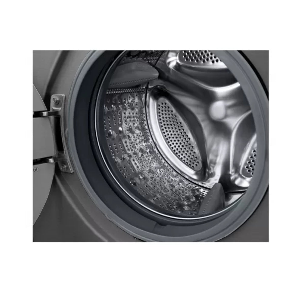 LG, FH2J3TNG5, Washing Machine, 8 KG, Silver.