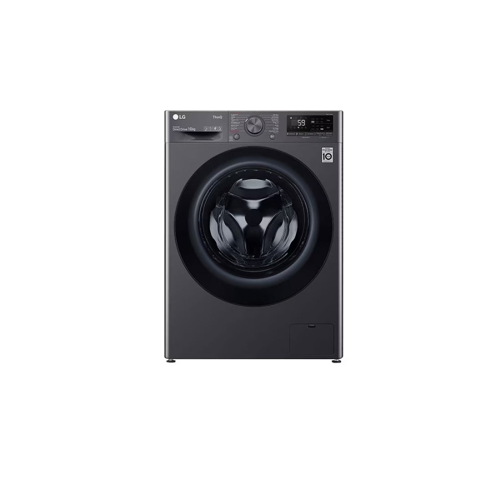 LG, F4Y5RYGYJV, Vivace, Washing Machine, 10 Kg, Black.