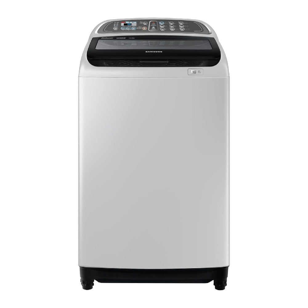 SAMSUNG, WA14F5S4UWAUAS, Washing Machine, 14 KG, Top loading, Silver