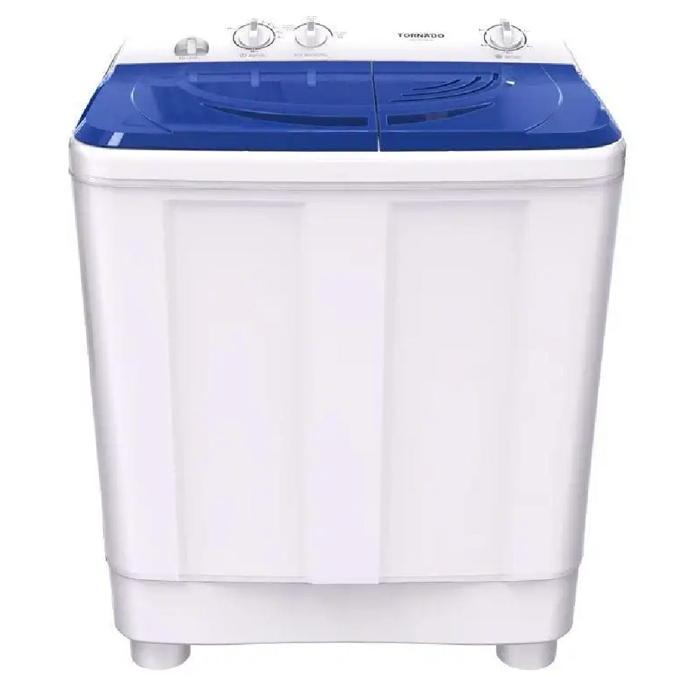 Tornado, TWH-Z10DNE-W(BL), Washing Machine, 10 Kg, White Blue.