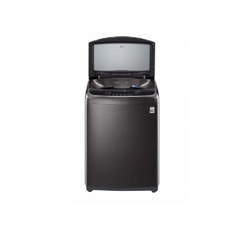 LG, T1466NEHG2, Washing Machine, Topload, 14 KG, Black Steel.