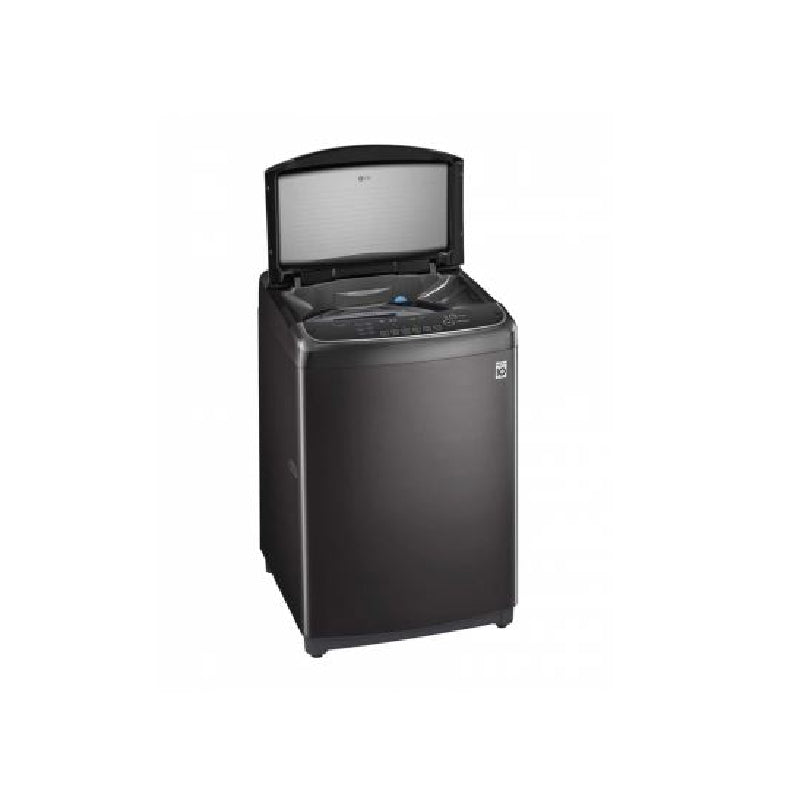 LG, T1466NEHG2, Washing Machine, Topload, 14 KG, Black Steel.