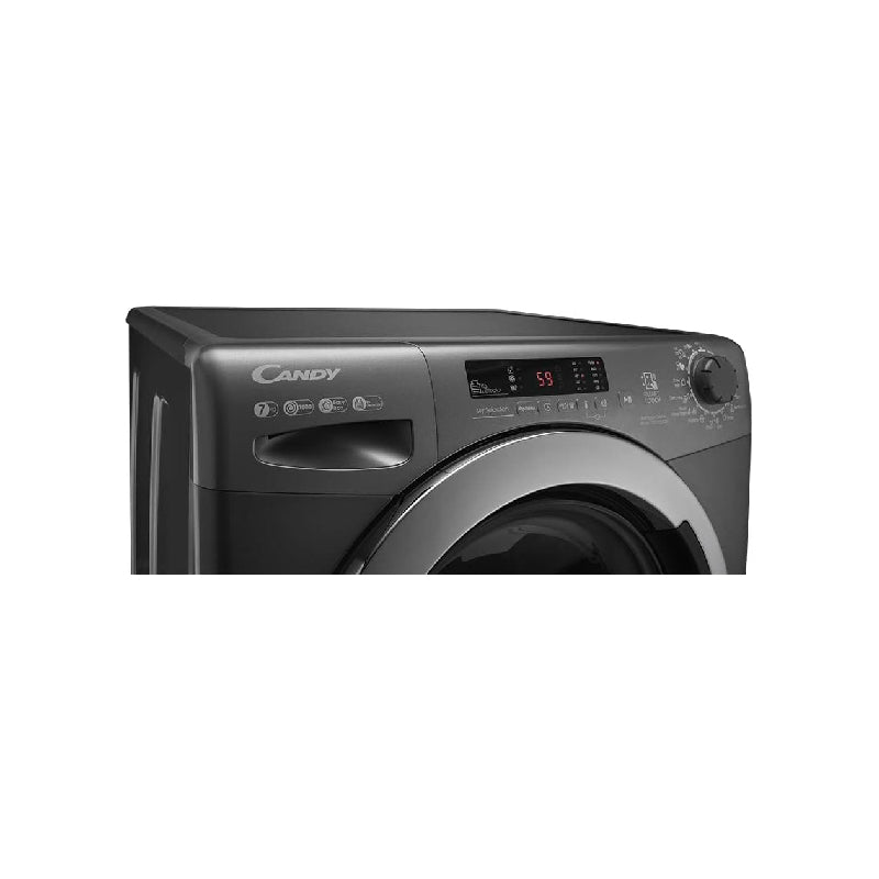 Candy, CSS1072DC3R-ELA, Washing Machine, 7 Kg, Silver.