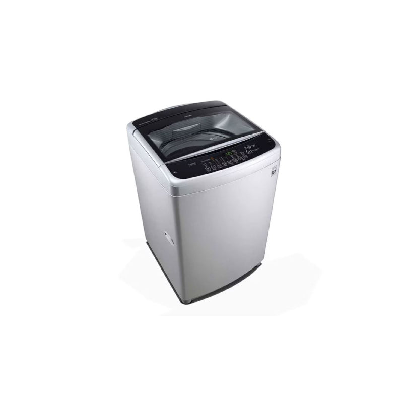 LG, T1466NEHGU, Washing Machine, Top loading, 14 KG, Silver.