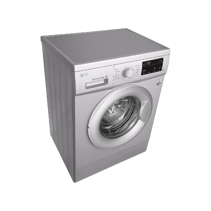 LG, FH2J3QDNG5, Washing Machine, 7 Kg, Silver.