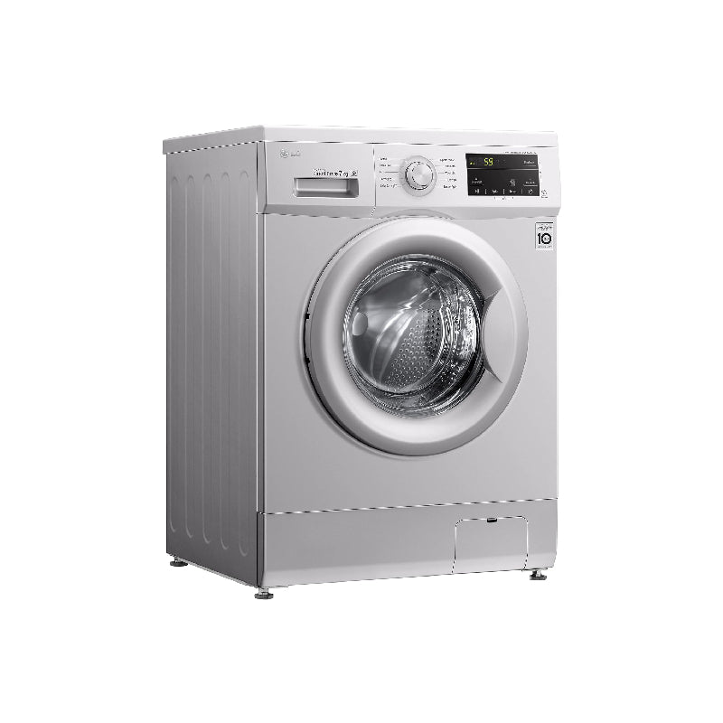 LG, FH2J3QDNG5, Washing Machine, 7 Kg, Silver.