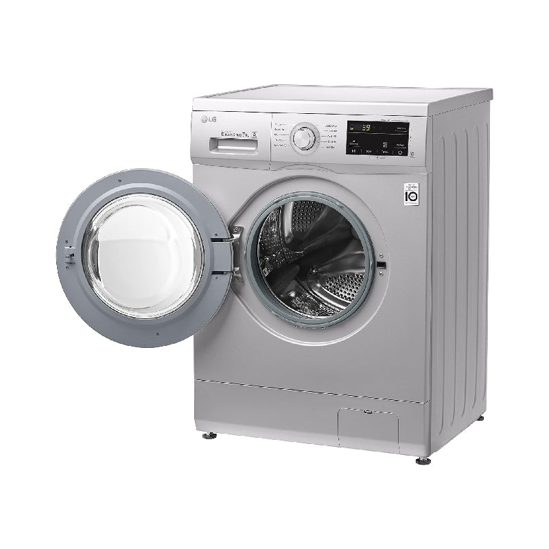 LG, FH2J3QDNG5, Washing Machine, 7 Kg, Silver.