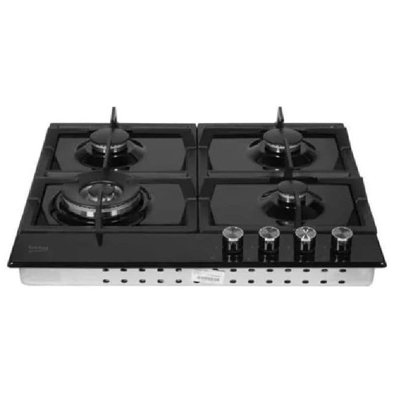 Beko, HIAW 64225 BX, Built-In Hob, 60cm, 4 Burner, Black.