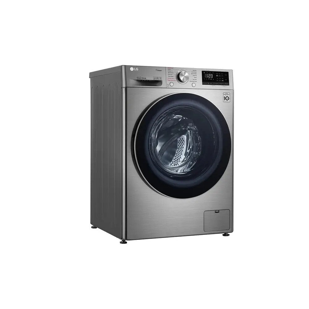 LG Washing Machine Front Loading 8 Kg Silver F4R5TYG2T.