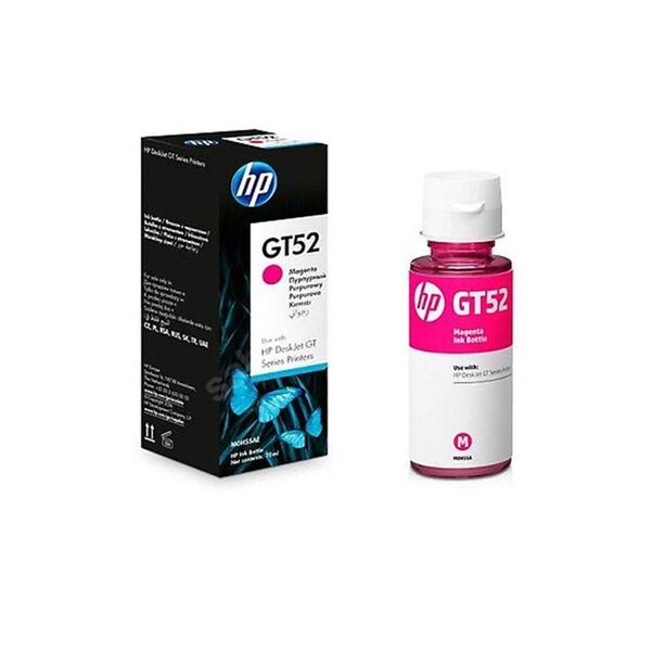 HP, GT52, Magenta, Original Ink Bottle.