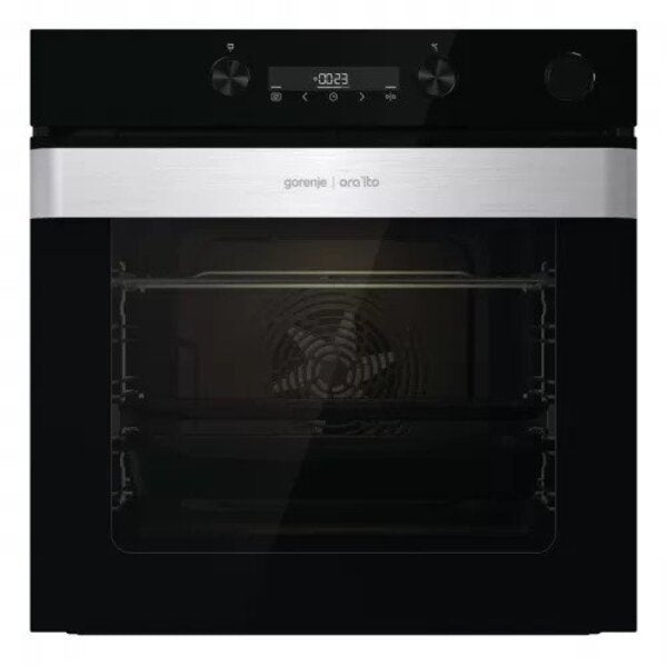 Gorenje Built-in Electric Oven 77 Liters 60 Cm Black * Stainless BSA6737ORAB.