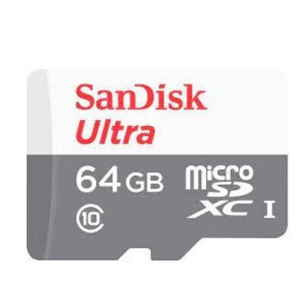SanDisk, Micro SD, 64 GB, Black.