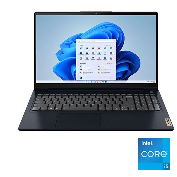 Lenovo IdeaPad 3 Laptop, Intel Core i5-1135G7, 15.6 Inch, 1TB HDD, 8GB RAM, NVIDIA GeForce MX350 2GB, Dos - Black