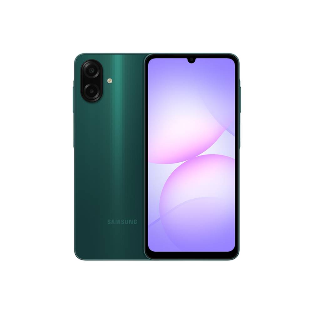 موبايل سامسونج جالاكسي A07 ثنائي الشريحة 128 جيجابايت 6 جيجابايت رام 4G LTE أخضر.