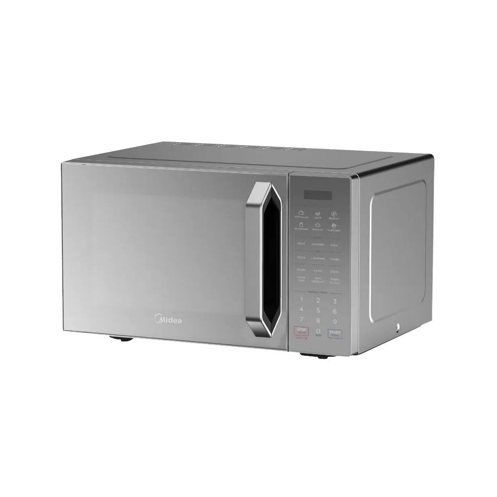 ميكروويف ميديا مع شواية 28 لتر 900 واط فضي EG9P032MX-S.