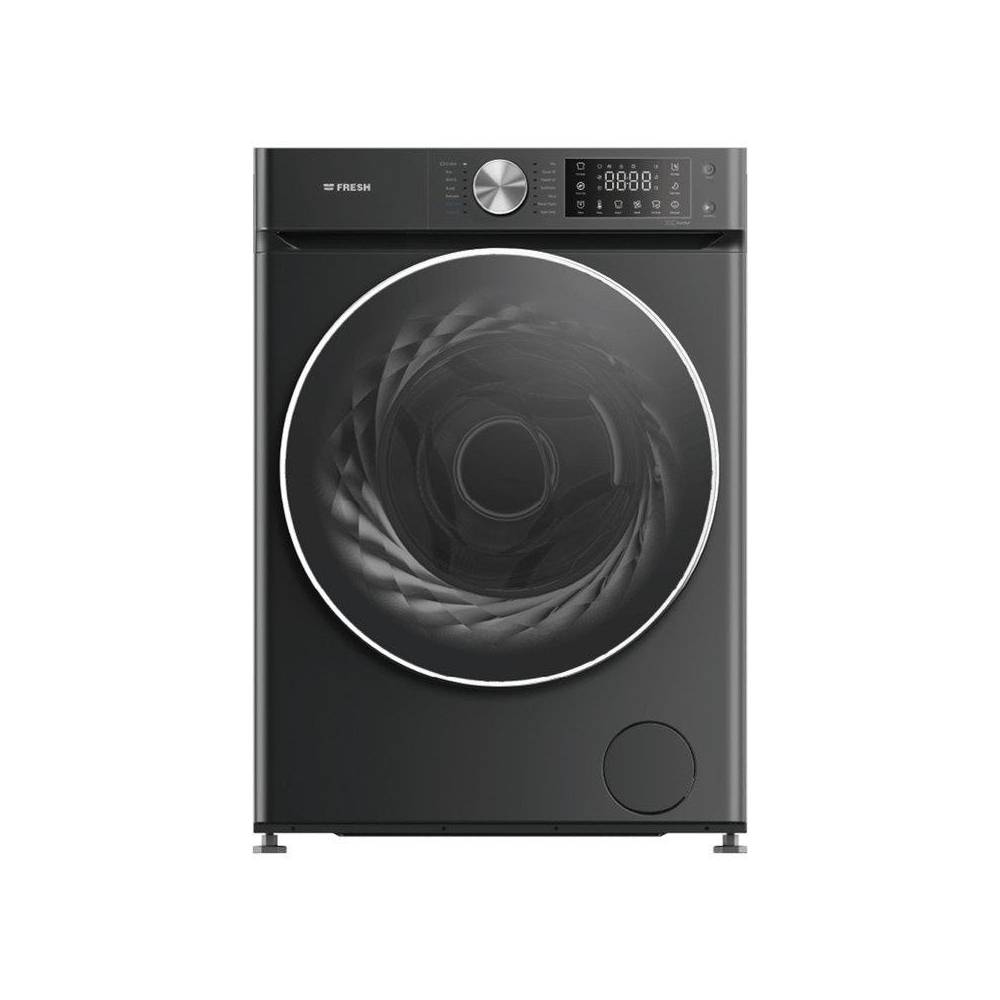 غسالة فريش 8 كجم انفرتر أسود W8DD1255G1-BL.