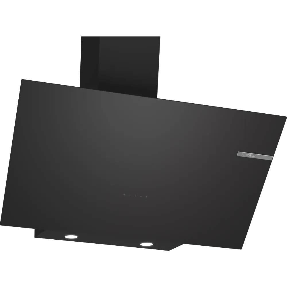 Bosch Built-in Pyramid Hood 90 Cm Glass Black DWK96PJ60T.