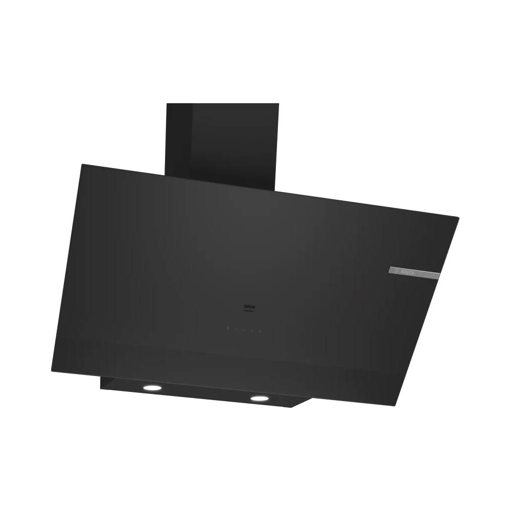 Bosch Built-in Decorative Glass Pyramid Hood 90 Cm Black DWK97PJ60T.