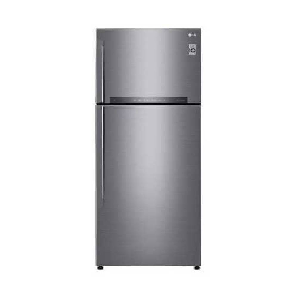 LG No Frost Refrigerator 506 Liter Inverter Digital Silver GN-H722HFHL