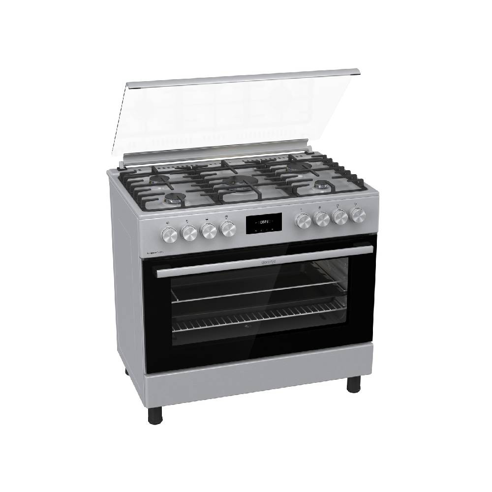 Gorenje Gas Cooker 90 Cm 5 Burners Stainless GGI9C21X