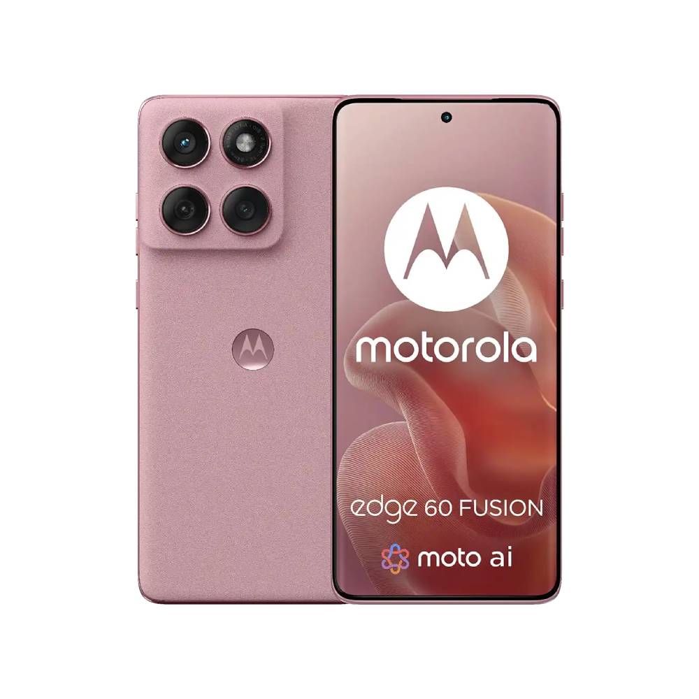موتورولا ايدج 60 فيوجن ثنائي الشريحة 256 جيجا بايت 12 جيجا بايت رام 5G وردي.
