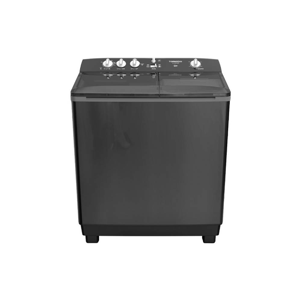 غسالة تورنيدو نصف أوتوماتيك 10 كجم أسود TVH-HM10TSP(BK)
