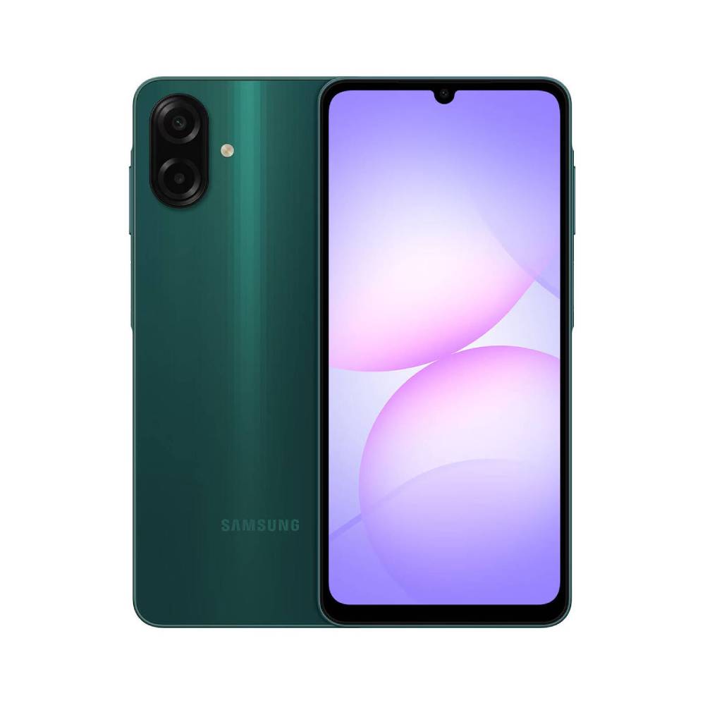 موبايل سامسونج جالاكسي A07 ثنائي الشريحة 64 جيجابايت 4 جيجابايت رام 4G LTE أخضر.