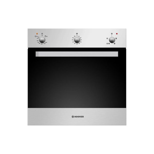 Hoover, HGGGF3, Oven, 60 Cm, Gas, Silver x Black.