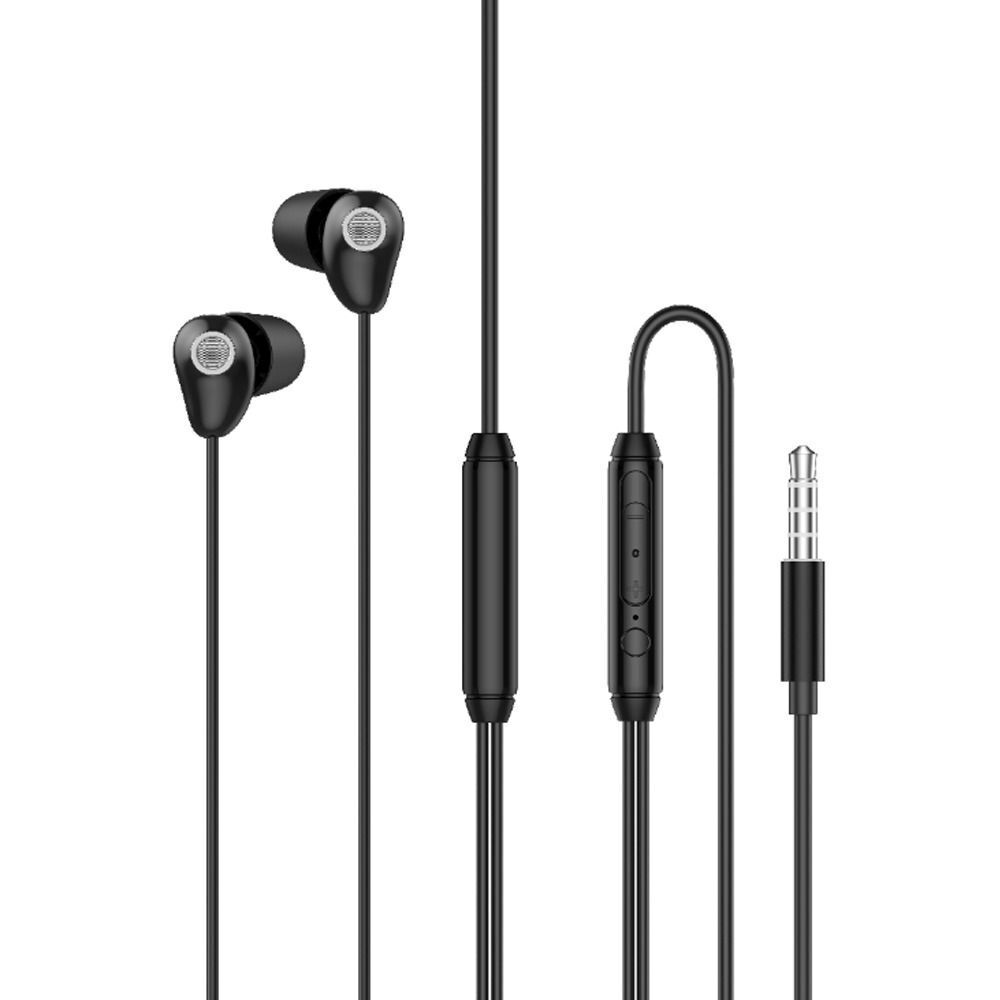 L'avvento, HP66B, Wired Earphone, Black.