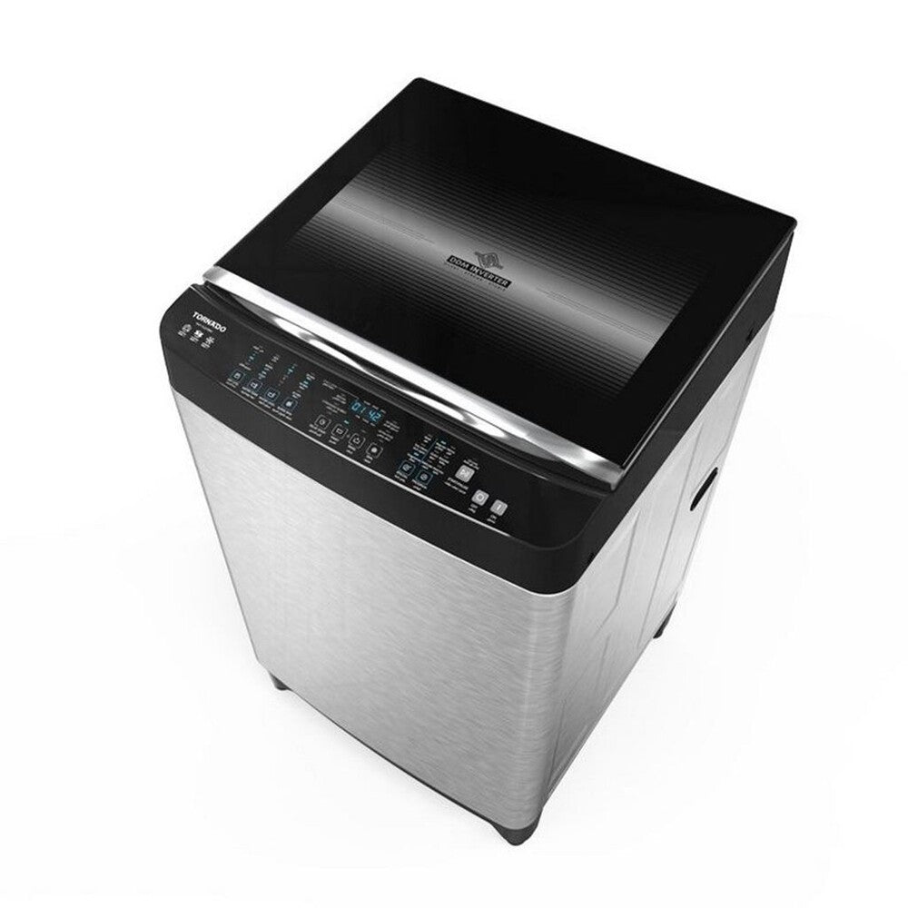 Tornado, TWT-TLD17RSC, Washing Machine, 17 Kg, Stainless.