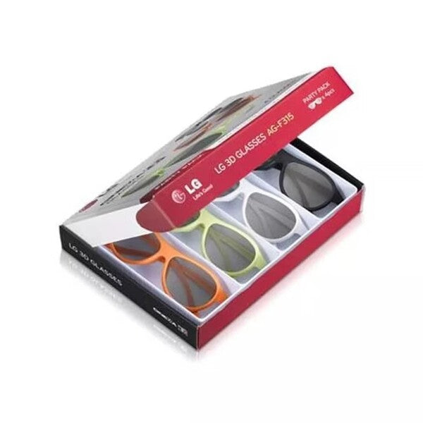 LG, AG-F315, 3D Glasses, Set of Four, Party Pack.
