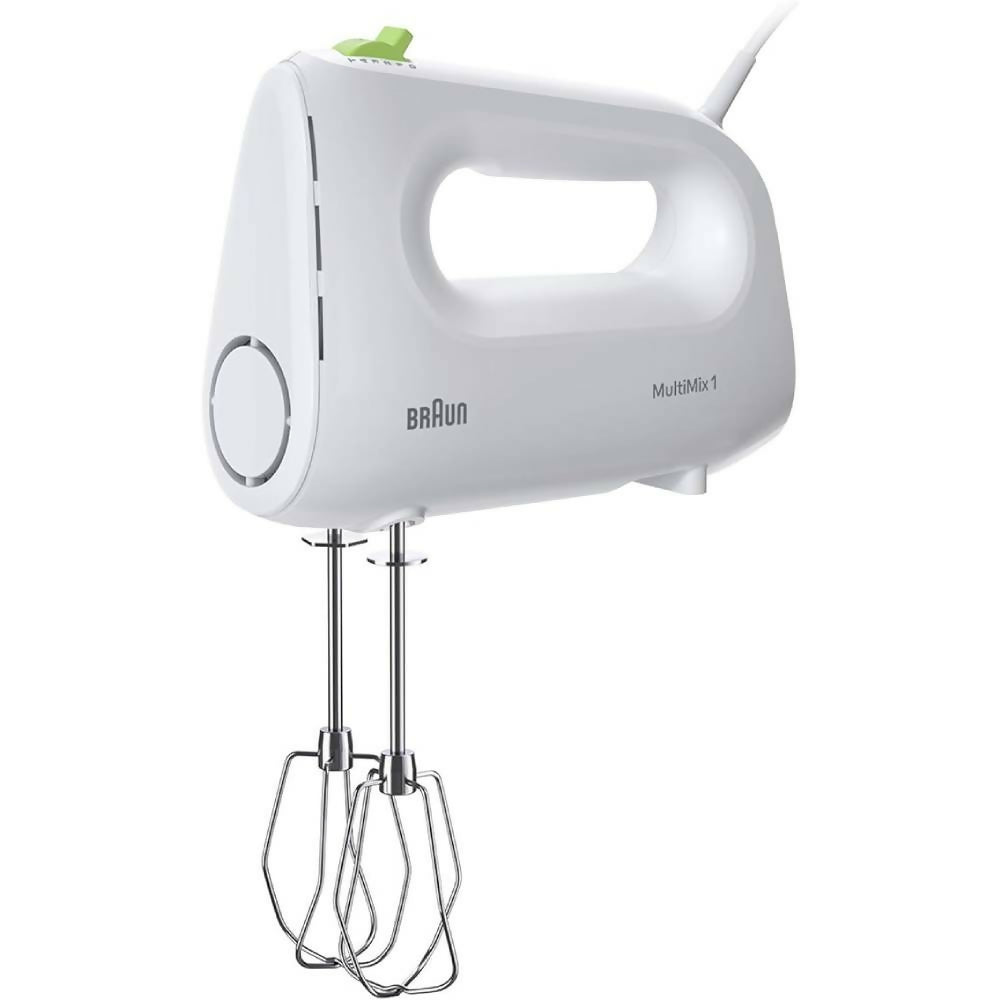 Braun MultiMix 1 Hand Mixer 450 Watt White HM 1100. (International Warranty)