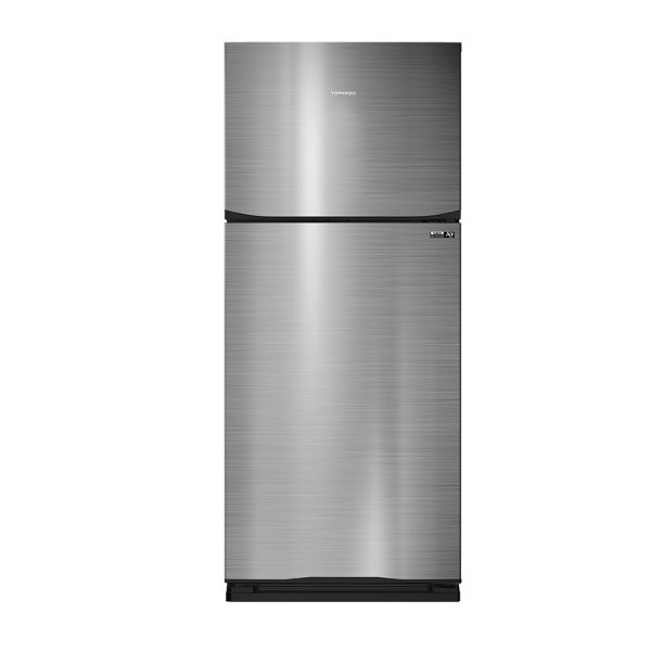 Tornado, RF-580T-DST, Refrigerator, 450 Liter, Silver.