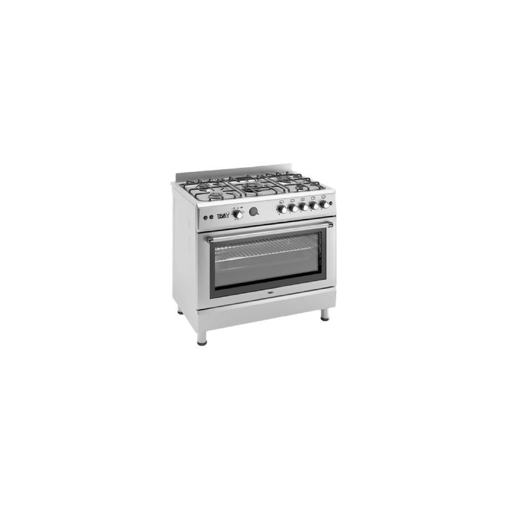 Teva Gas Cooker 5 Burners 90 Cm Stainless F9L50GF PR AN.