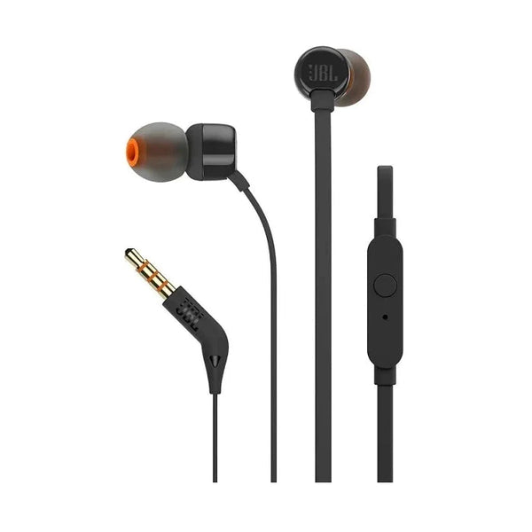 جي بي ال سماعة داخل الأذن لون أسود T110 BLK