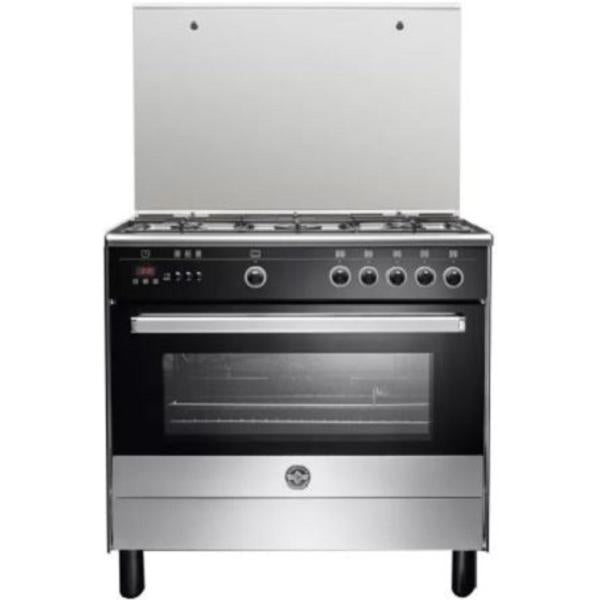 La Germania, 9M10G4A1X4AWW, Cooker, 90 CM, 5 Burners, Stainless x Black