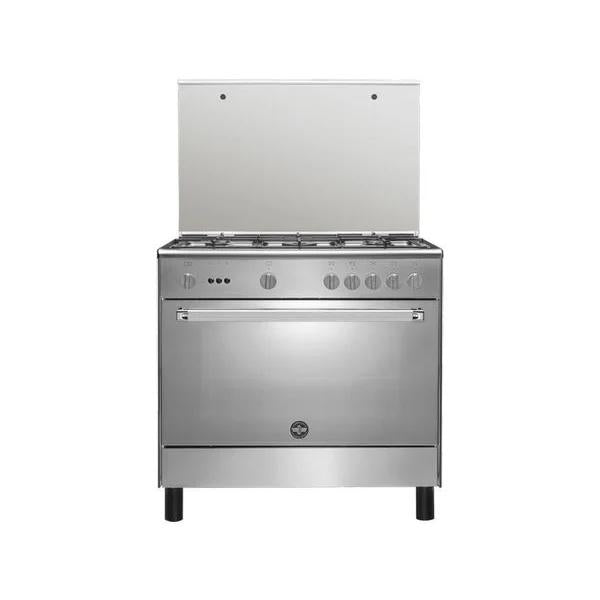 La Germania, 9D10GUB1X4AWW, Cooker, 90 x 60 Cm, 5 Burners, Stainless Steel.