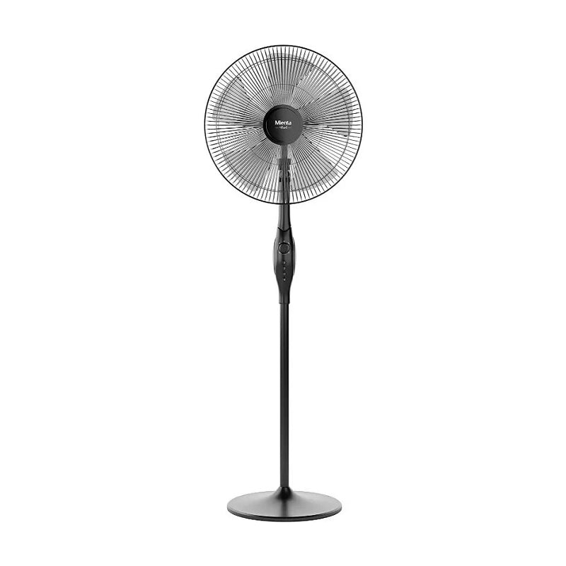 Mienta, SF35938A, Stand Fan, 18 Inch, Black.